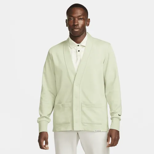 Nike Dri-FIT Standard Issue чоловічі для гольфу Cardigan колір зелений