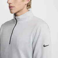 Nike Tour мужские 1/2-Zip для гольфа Top цвет серый