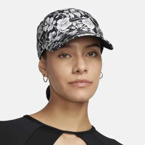 Nike Dri-FIT Club Unstructuколір червоний Cap колір чорний