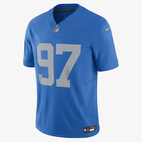 Aidan Hutchinson Detroit Lions мужские Nike Dri-FIT NFL Limited Football Jersey синий