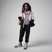 Nike Jordan MVP Big детские Fast Jordan футболка цвет серый