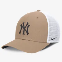 New York Yankees Hemp Rise чоловічі Nike MLB Trucker Adjustable Hat колір коричневий