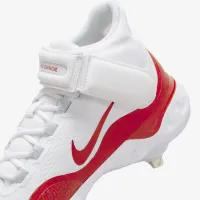 Nike Alpha Huarache Elite 4 Mid мужские бейсбольные бутсы цвет белый