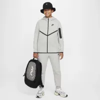 Nike Sportswear Tech Fleece Big дитячі Full-Zip Толстовка з капюшоном (Extended Size) колір сірий