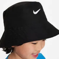 Nike Little дитячі Bucket Hat колір чорний