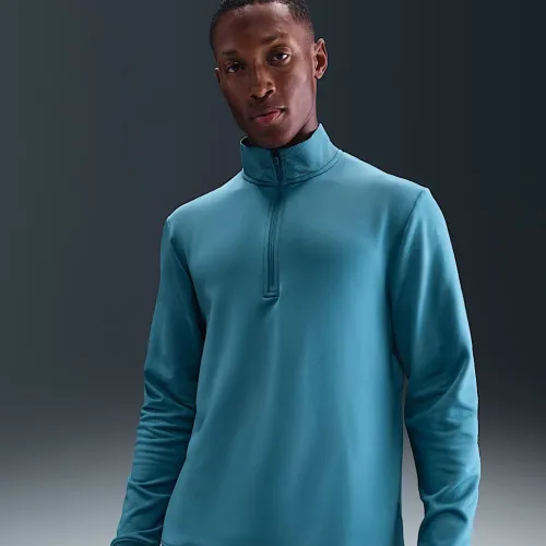 Nike Tour мужские 1/2-Zip для гольфа Top синий