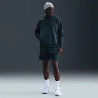 Nike Primary Fleece мужские Dri-FIT UV Pullover Performance Толстовка с капюшоном цвет зеленый