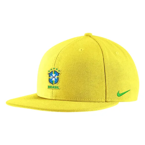 Nike Brazil Pro Big Kids' Snapback Hat Yellow