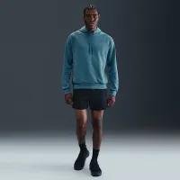 Nike Primary Fleece чоловічі Dri-FIT UV Pullover Performance Толстовка з капюшоном блакитний