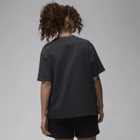 Nike Jordan жіноча Girlfriend футболка колір чорний