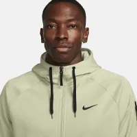 Nike Therma Men's Therma-FIT Full-Zip Fitness Top Green