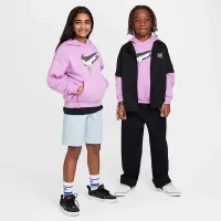 Nike SB EasyOn Big дитячі оверсайз Pullover Skate Толстовка з капюшоном колір фіолетовий