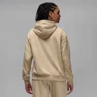 Nike Jordan Brooklyn Fleece жіноча Pullover Толстовка з капюшоном колір коричневий