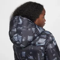 Nike Little дитячі DNA Logo Puffer Куртка колір чорний
