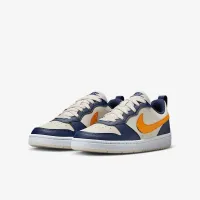 Nike Court Borough Low Recraft Big детские Кроссовки цвет коричневый