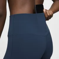 Nike Zenvy жіноча З високою талією Flaколір червоний лосіни блакитний