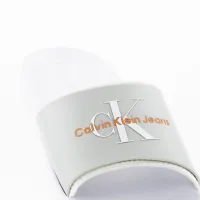 Шлёпанцы Calvin Klein Slide Monogram TPU YM0YM00361-0LG - Серые