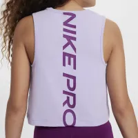Nike Pro Girls' Dri-FIT тренувальні Tank Top колір фіолетовий
