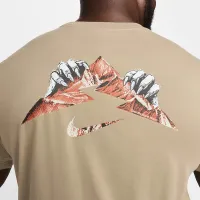 Nike чоловічі Dri-FIT Running футболка колір коричневий