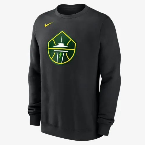 Seattle Storm Club Fleece мужские Nike WNBA свитшот цвет черный