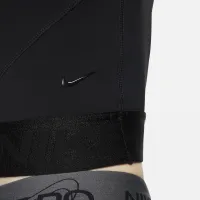 Nike Pro Dri-FIT жіноча Crop Top колір чорний