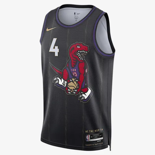 Scottie Barnes Toronto Raptors 2024/25 City Edition чоловічі Nike Dri-FIT NBA Swingman Jersey колір чорний