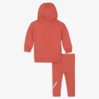 Nike Baby (12-24M) Толстовка с капюшоном and лосины набор Orange