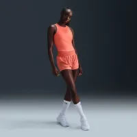 Nike One Fitted жіноча Dri-FIT Cropped Tank Top Pink
