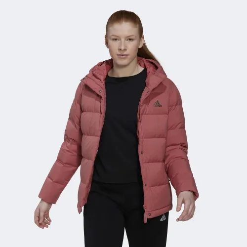 Куртка adidas Helionic Hooded Down HG8745 - Червона