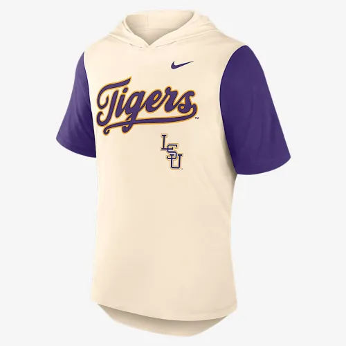 LSU Tigers Baseball Script чоловічі Nike Dri-FIT College Hooded футболка колір коричневий