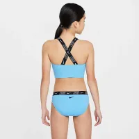 Nike Swim Big детские (Girls') Crossback Midkini набор синий