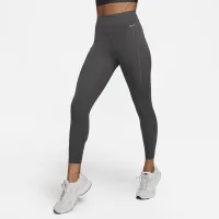 Nike Universa жіноча Medium-Support З високою талією 7/8 лосіни з кишенямиколір коричневий