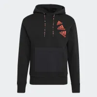 Кофта/футболка adidas Essentials BrandLove Fleece Толстовка з капюшоном HL9376 - Чорні