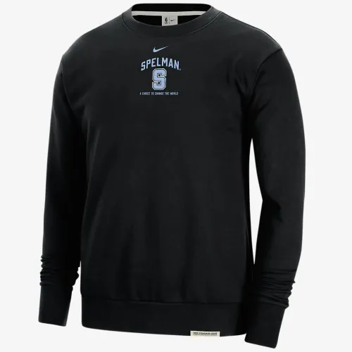 Spelman Standard Issue чоловічі Nike College Fleece Crew-Neck світшот колір чорний