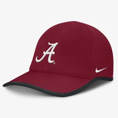 Alabama Crimson Tide On-Field Featherlight мужские Nike Dri-FIT College Adjustable Hat цвет красный