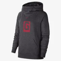 Nike College Essential (Georgia) жіноча Funnel-Neck Толстовка з капюшоном колір чорний