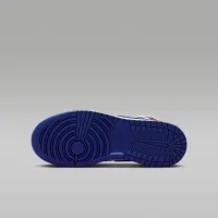 Nike Air Jordan 1 Mid Big детские Кроссовки цвет белый