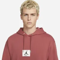 Nike Jordan Flight Fleece мужские Pullover Толстовка с капюшоном цвет красный