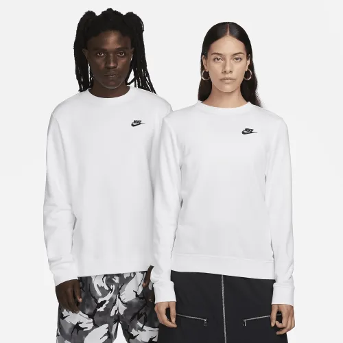 Nike Sportswear Club Fleece женская Crew-Neck свитшот цвет белый