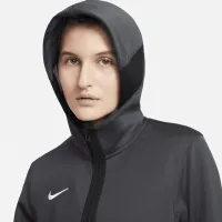 Nike Dri-FIT Showtime женская Full-Zip баскетбольные Толстовка с капюшоном цвет черный
