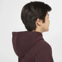 Nike Sportswear Club Fleece Big дитячі Толстовка з капюшоном колір червоний