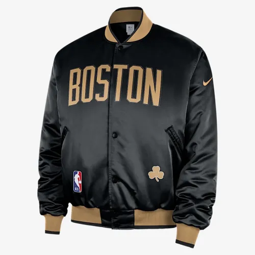 Boston Celtics City Edition мужские Nike NBA Premium Куртка цвет черный
