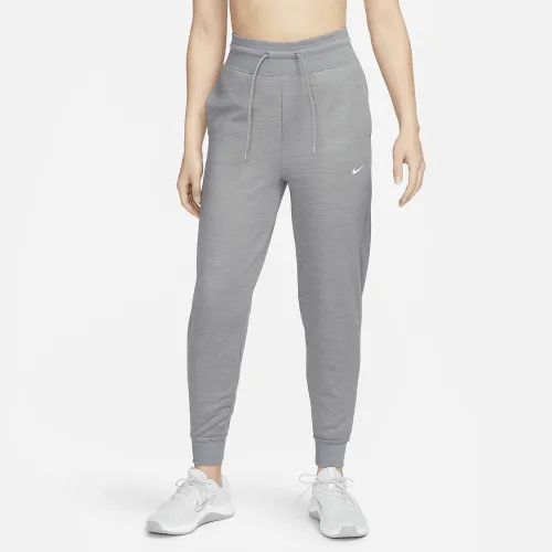 Nike Therma-FIT One жіноча З високою талією 7/8 Joggers колір сірий