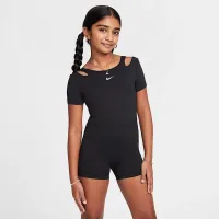 Nike One Girls' Dri-FIT Unitard цвет черный