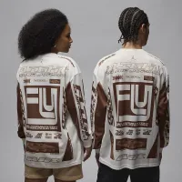 Nike Jordan MVP чоловічі Printed Long-Sleeve Top колір білий