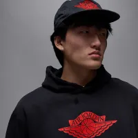 Nike Jordan Rare Air мужские Fleece Pullover Толстовка с капюшоном цвет черный