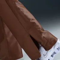 Nike Sportswear Windrunner жіноча Shine Pants колір коричневий