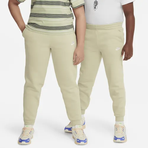 Nike Sportswear Club Fleece Big дитячі Joggers (Extended Size) колір зелений