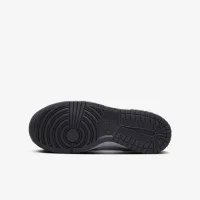 Nike Dunk Low Big детские Кроссовки цвет черный