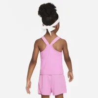Nike Dri-FIT Toddler Fitted Tank Pink